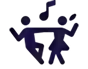 Icono del taller de danza de la Institución Educativa Privada María Reyna de la Paz en Puente Piedra.